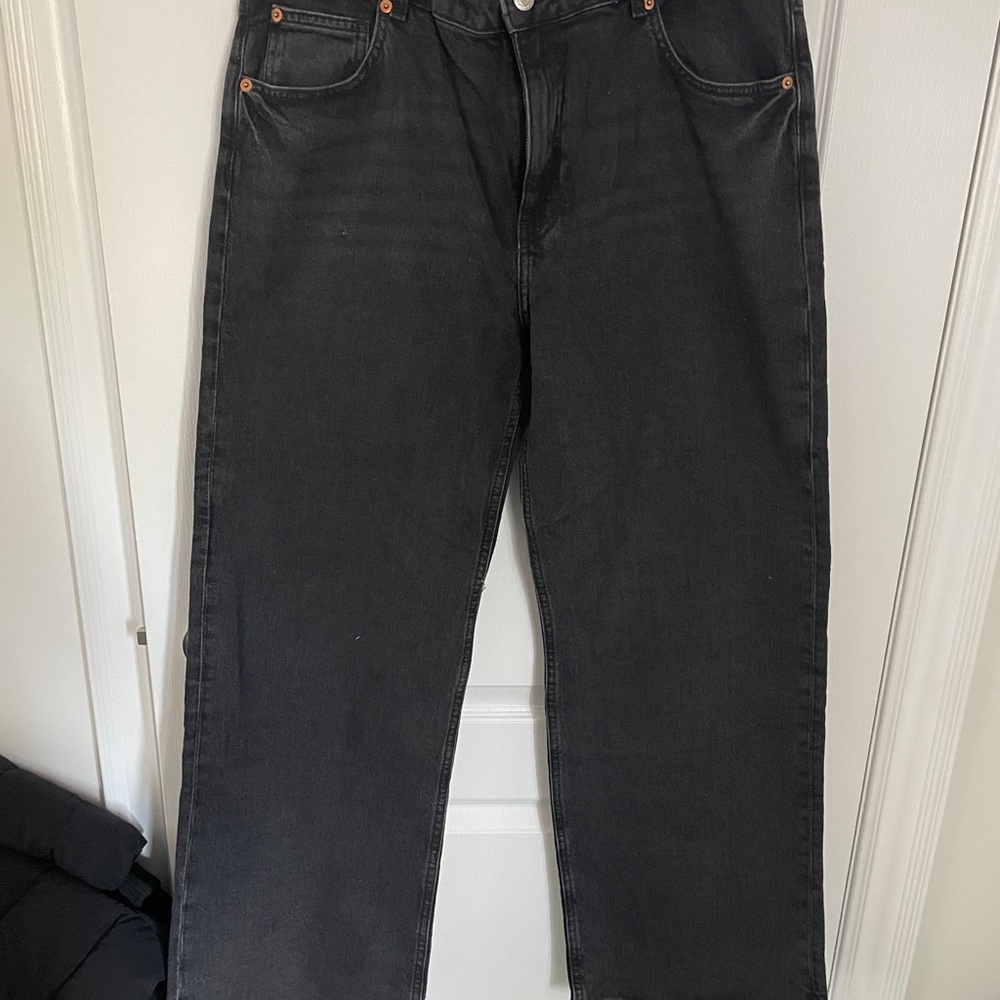 H&M wide leg jeans